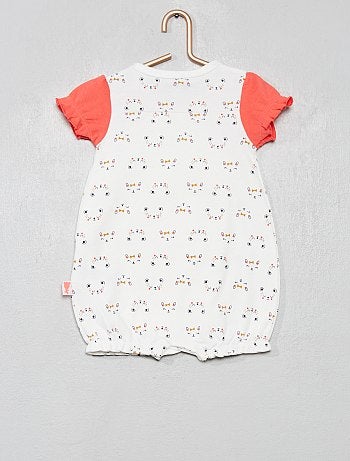 Niña 0-36 meses - Pelele estampado 'animal' - Kiabi