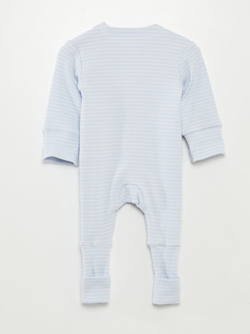 Pelele evolutivo a rayas AZUL - Kiabi