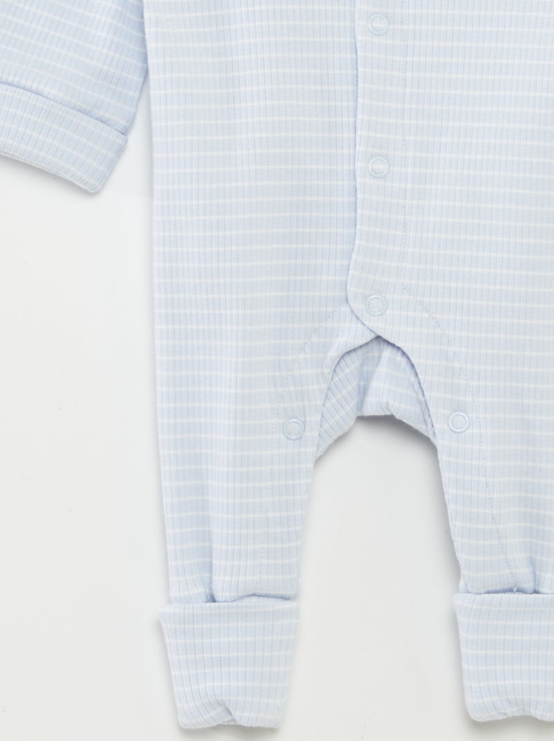 Pelele evolutivo a rayas AZUL - Kiabi