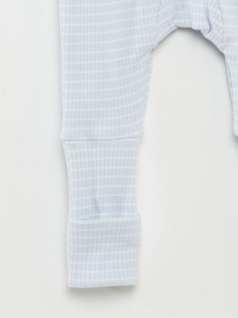 Pelele evolutivo a rayas AZUL - Kiabi