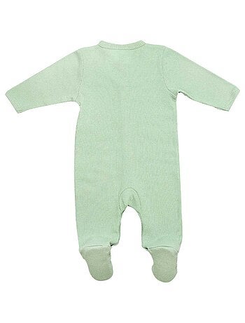 Pelele malla acanalada en algodón