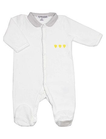 Pelele Motivo 3 pequeños corazones
