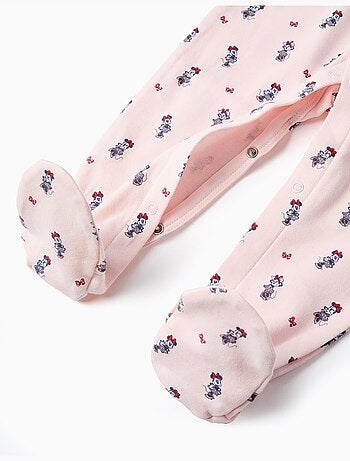 Pelele sin pies de algodón con Minnie