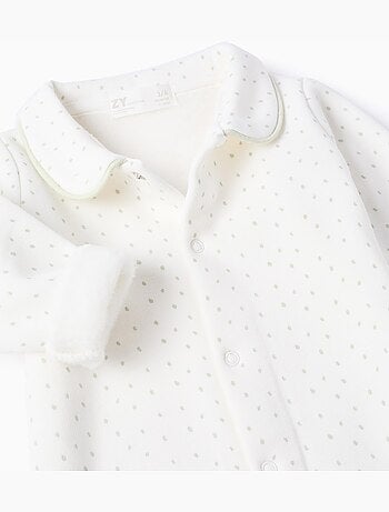 Pelele suave y confortable, blanco