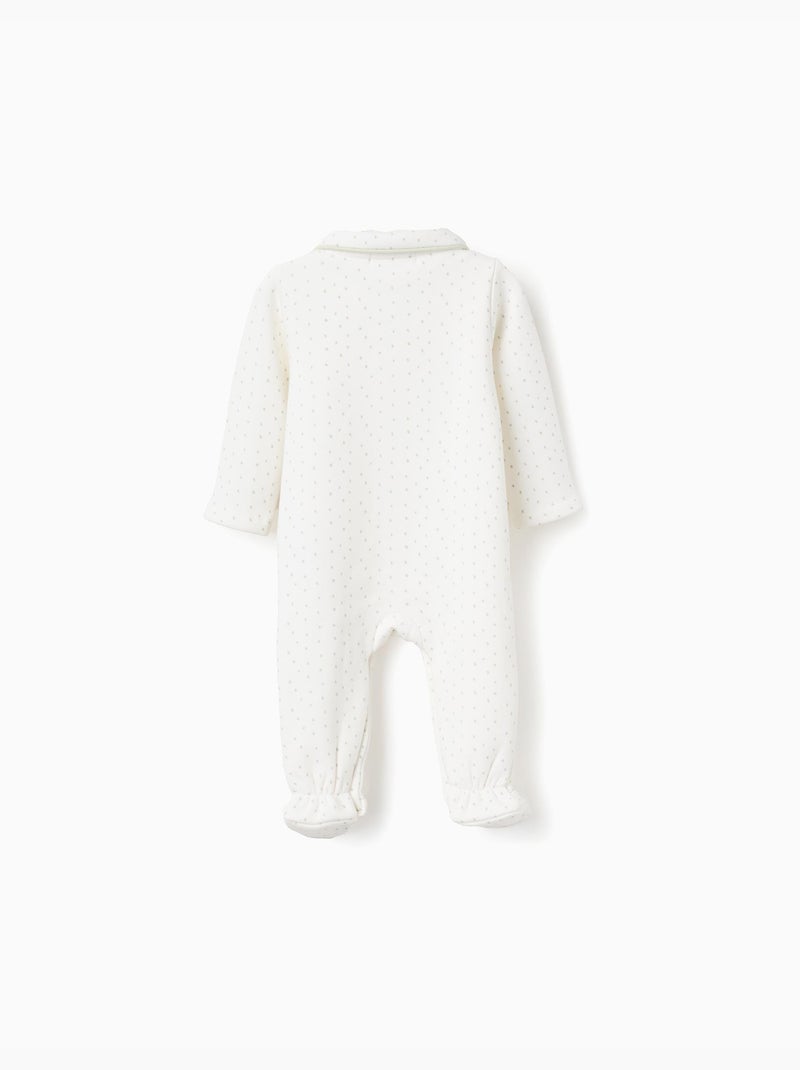 Pelele suave y confortable, blanco Blanco - Kiabi