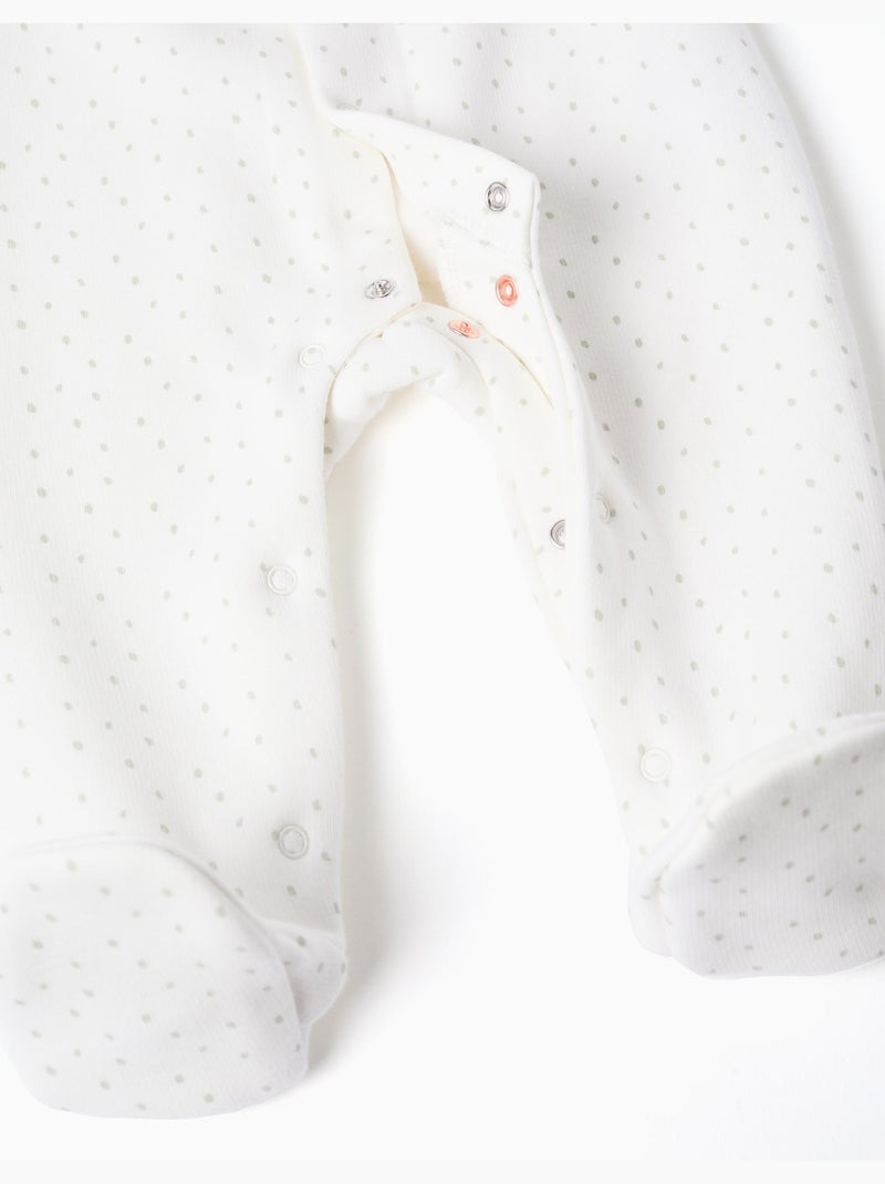Pelele suave y confortable, blanco Blanco - Kiabi