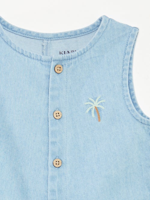 Pelele vaquero corto - Kiabi