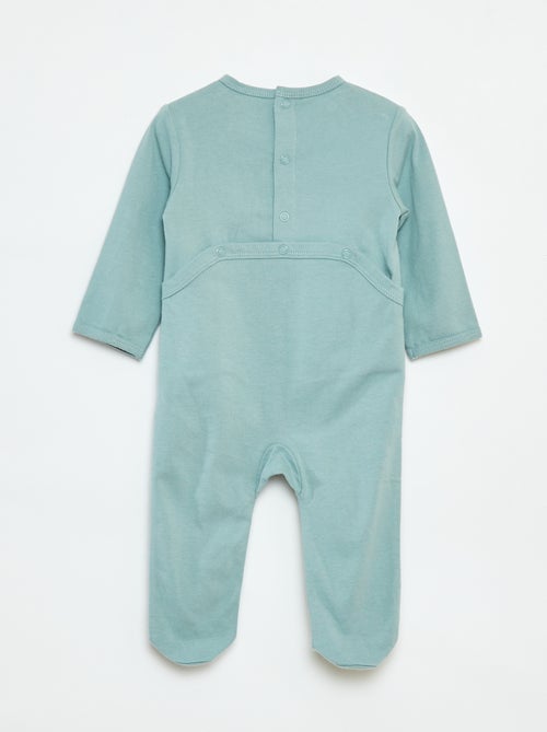 Pelele 'Zorro' con cierre trasero de automáticos - Kiabi