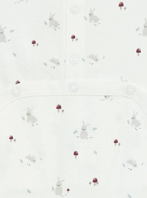 Pelele 'Zorro' con cierre trasero de automáticos - Kiabi