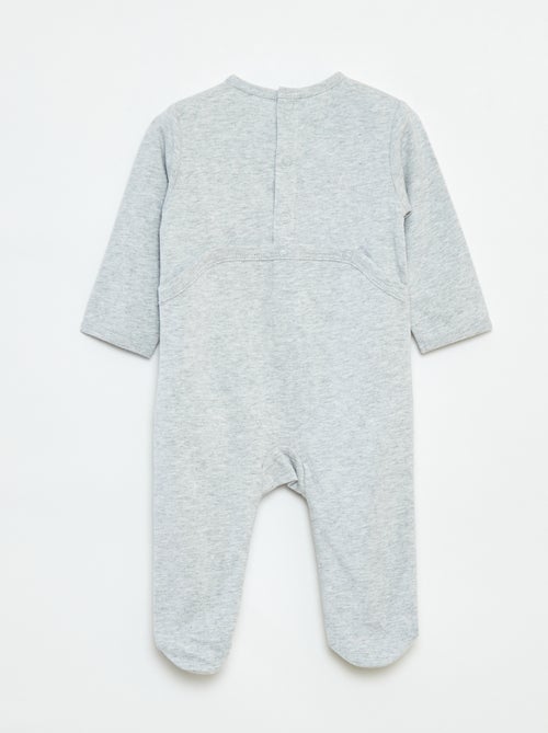 Pelele 'Zorro' con cierre trasero de automáticos - Kiabi