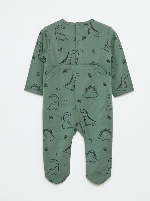 Pelele 'Zorro' con cierre trasero de automáticos - Kiabi