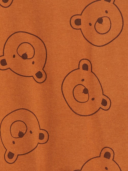 Pelele 'Zorro' con cierre trasero de automáticos - Kiabi