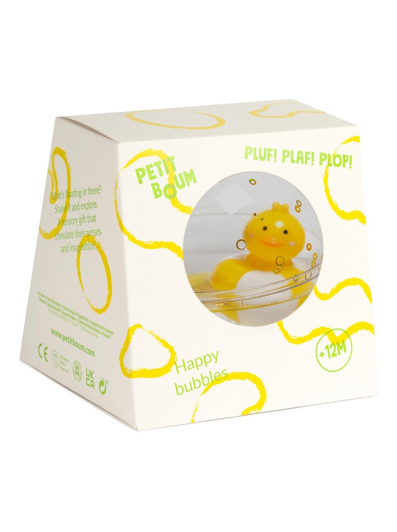 Pelota flotante happy bubble | Petit Boum Amarillo - Kiabi