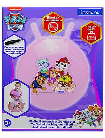 Pelota hinchable Paw Patrol Rosa 18' / 45cm