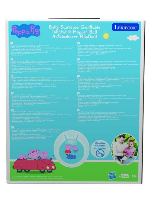 Pelota hinchable Peppa Pig 18' / 45cm - Kiabi