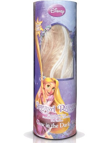disfraz de rapunzel con peluca