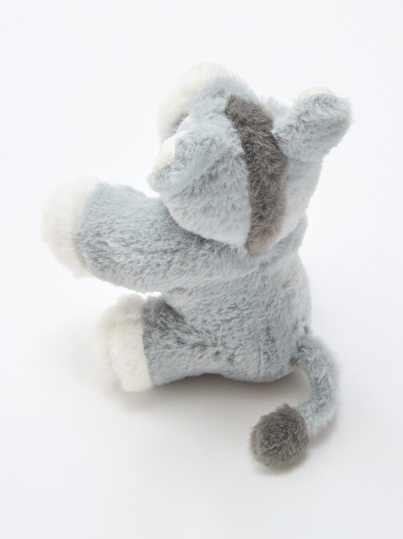Peluche burro suave Gris - Kiabi