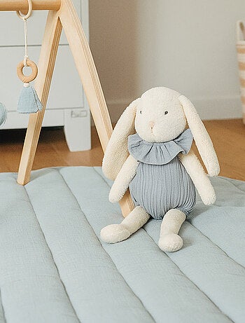 Peluche conejito de terciopelo y algodón | Walking Mum