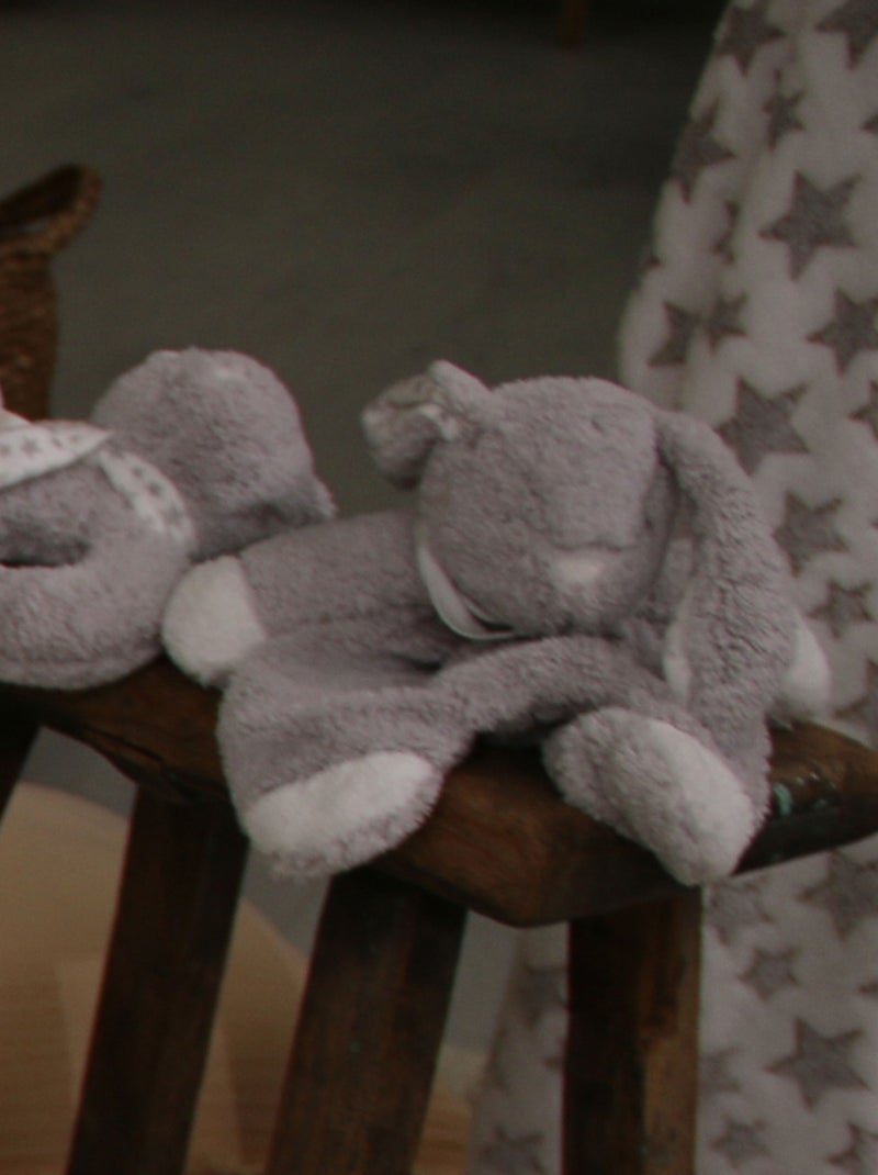 Peluche conejito gris Gris - Kiabi