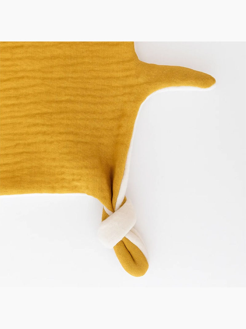 peluche de apego in cotone biologico miele Beige - Kiabi