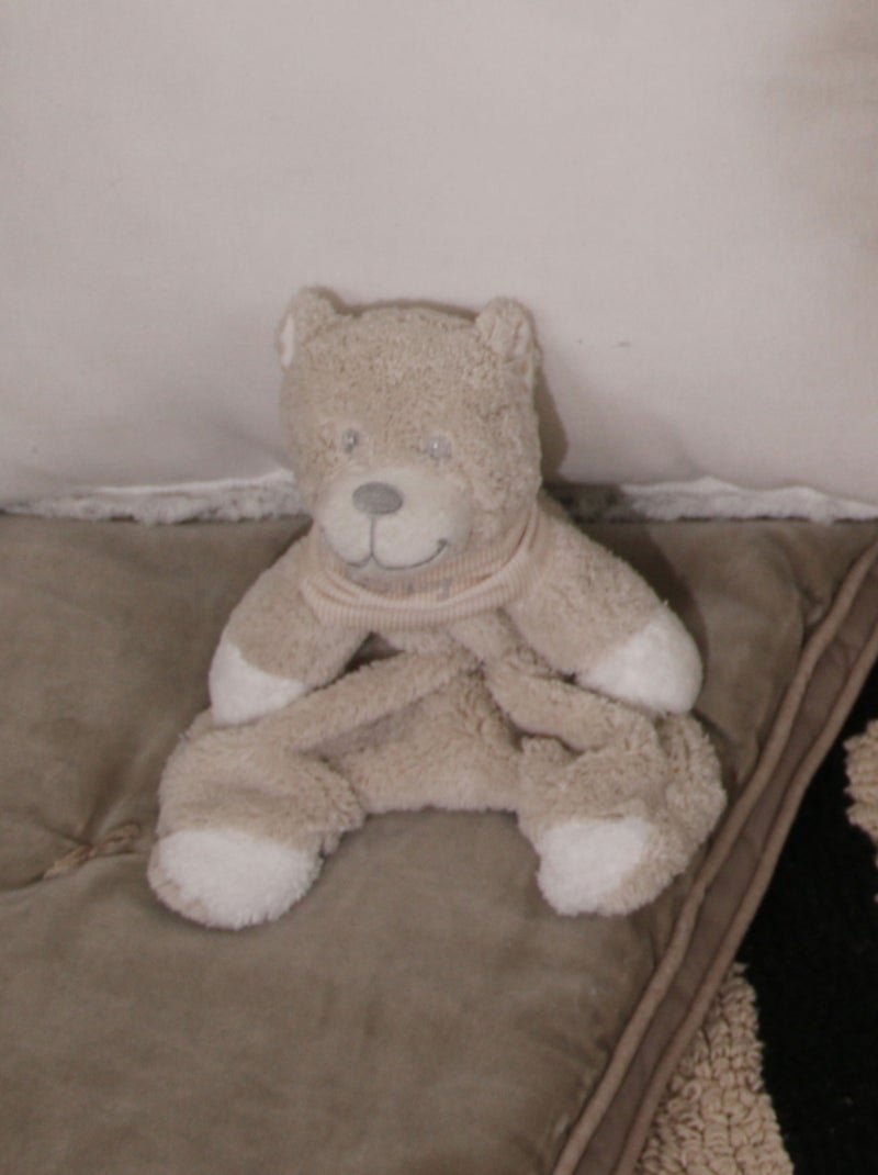 Peluche de oso color beige Beige - Kiabi