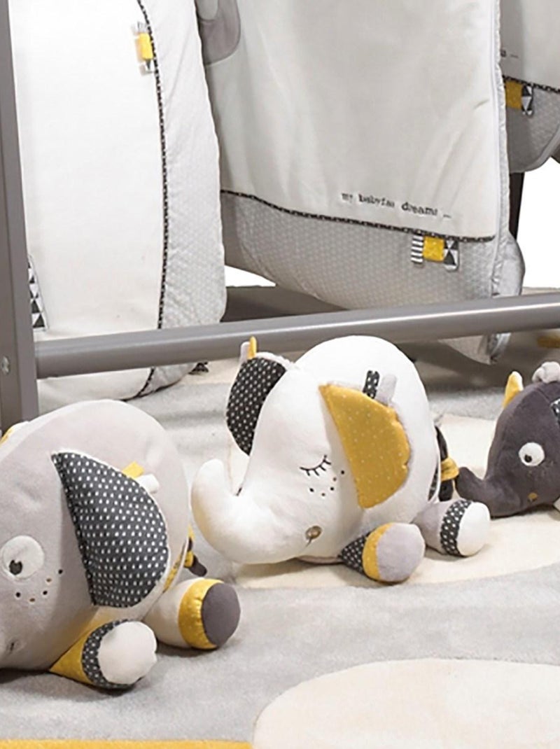 Peluche elefante de - SAUTHON Blanco - Kiabi