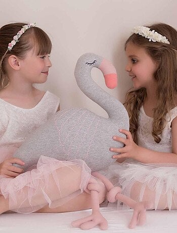 Peluche flamenco rosa de algodón | SEVIRA KIDS