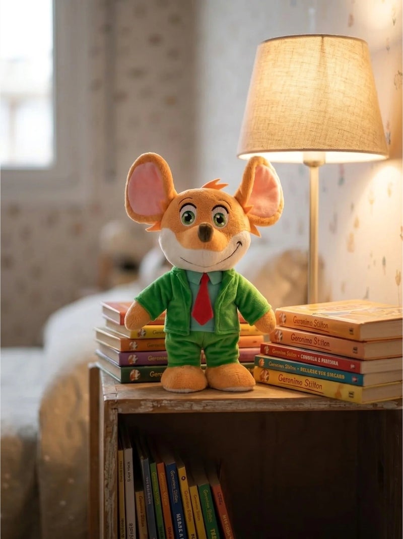 Peluche geronimo stilton 30 cm atlantyca Multicolor - Kiabi