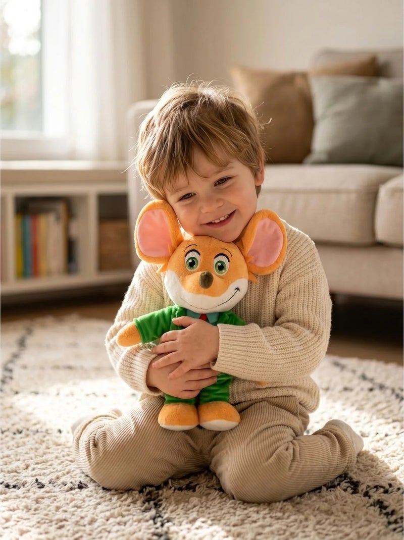 Peluche geronimo stilton 30 cm atlantyca Multicolor - Kiabi