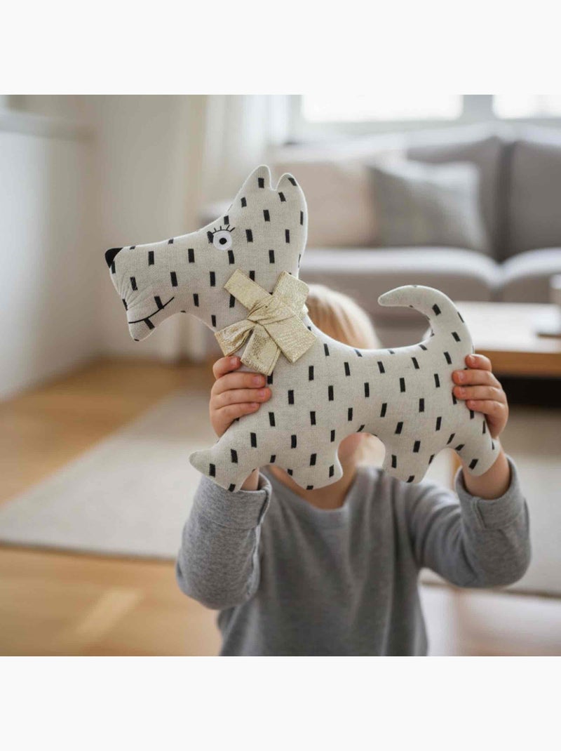 Peluche grande de perro de algodón | SEVIRA KIDS Beige - Kiabi
