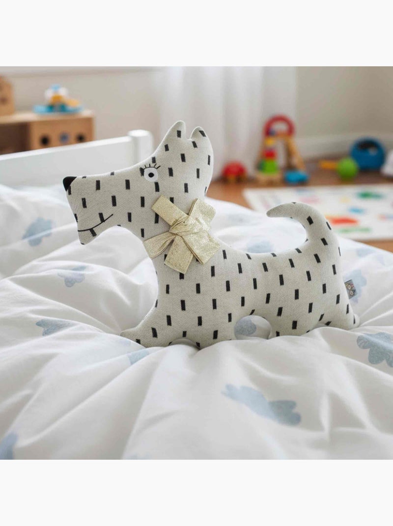 Peluche grande de perro de algodón | SEVIRA KIDS Beige - Kiabi