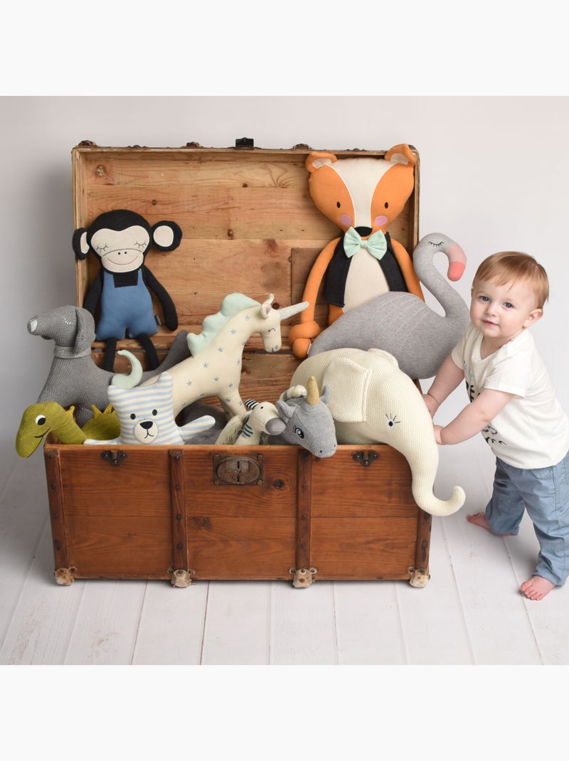 Peluche grande de perro de algodón | SEVIRA KIDS Beige - Kiabi