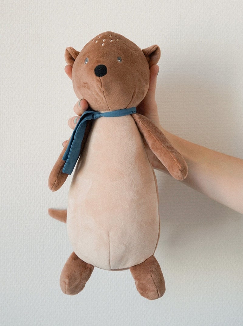Peluche la nutria Lou Marrón claro - Kiabi