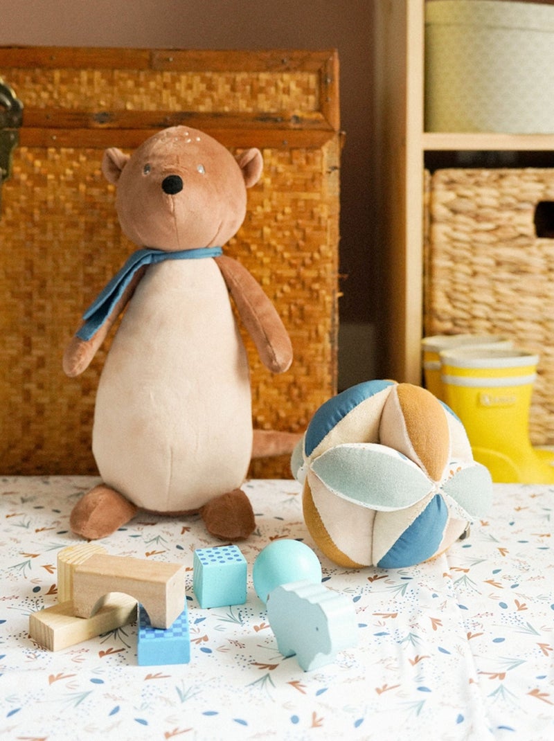 Peluche la nutria Lou Marrón claro - Kiabi
