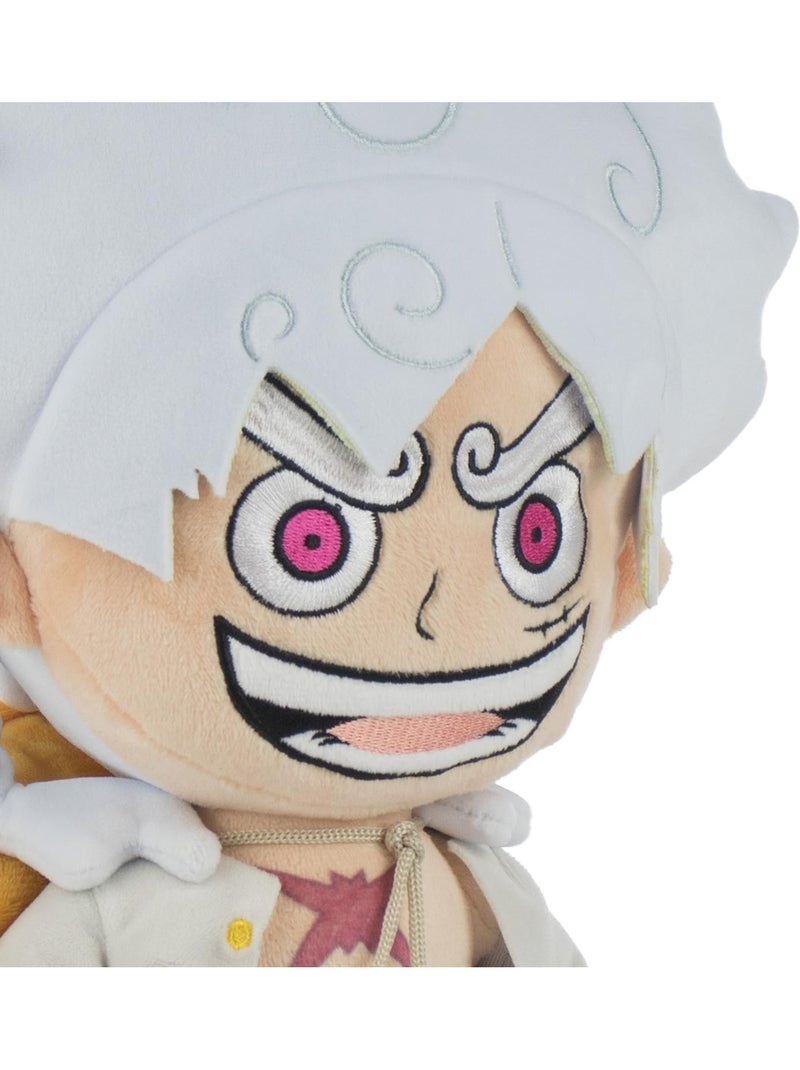 Peluche Luffy Gear 5 34 cm One Piece Edición Limitada Blanco - Kiabi