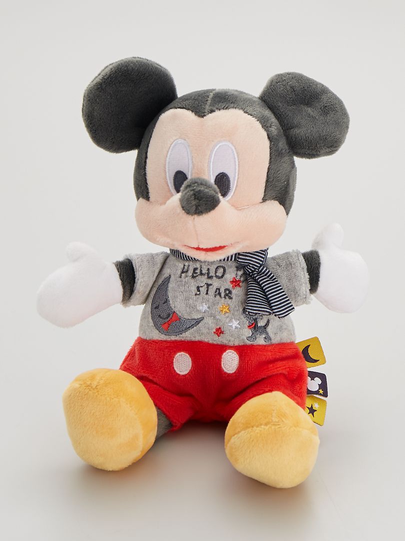 Peluche 'Mickey' rojo/gris - Kiabi