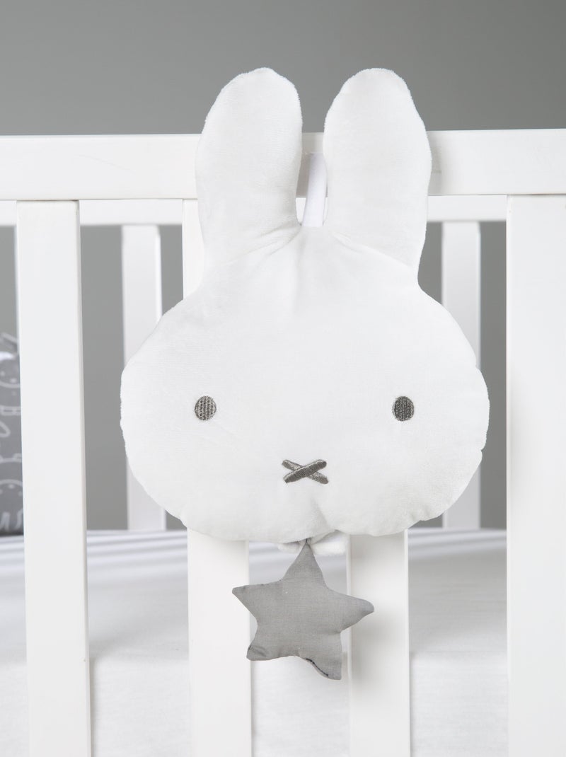 Peluche musical con mecanismo musical extraíble 'Miffy®' - ROBA Blanco Gris - Kiabi