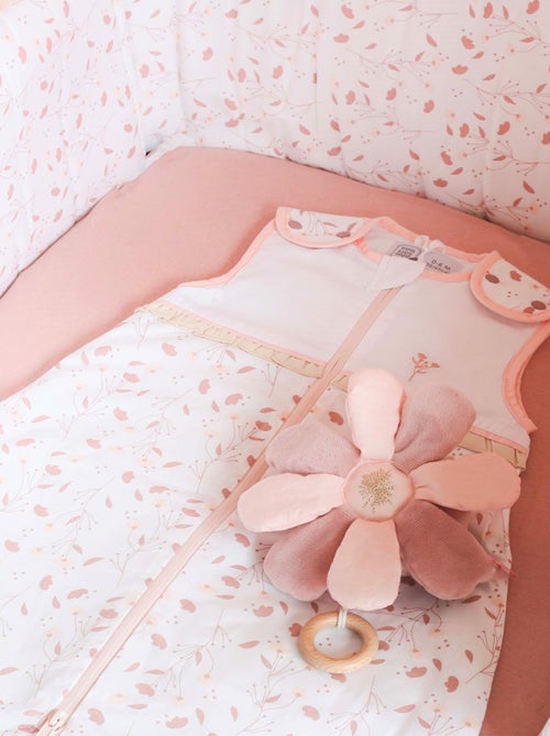 Peluche musical flor de algodón orgánico - Kiabi