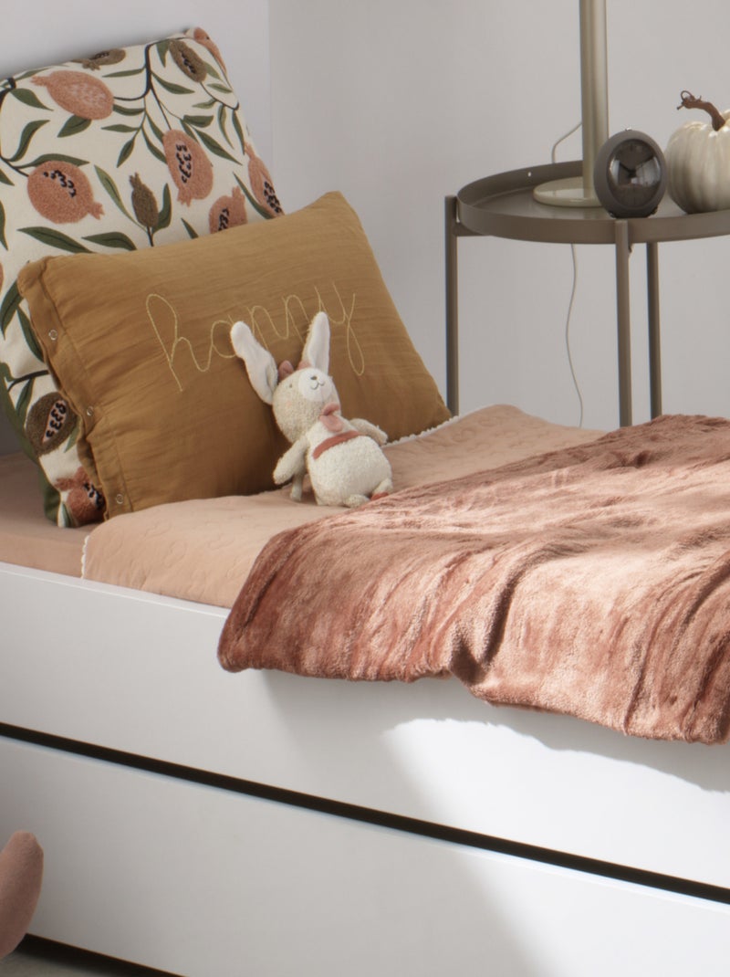 Peluche musical mini de rizo de algodón - SAUTHON Beige - Kiabi