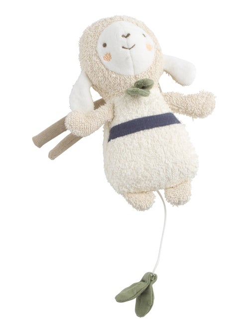 Peluche musical mini de rizo de algodón - SAUTHON - Kiabi