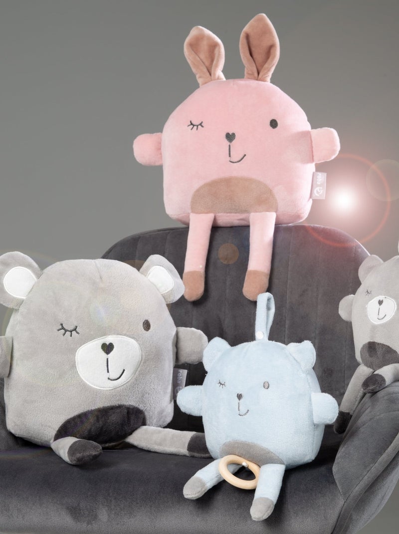 Peluche musical relajante oso para colgar 'Lil Cuties' - ROBA Azul claro - Kiabi