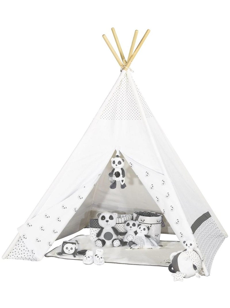 Peluche panda de - SAUTHON Gris - Kiabi