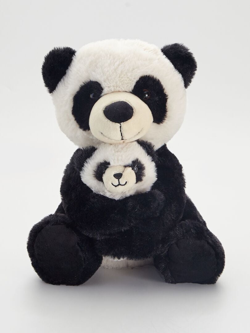 Peluche 'panda' y su bebé BEIGE - Kiabi