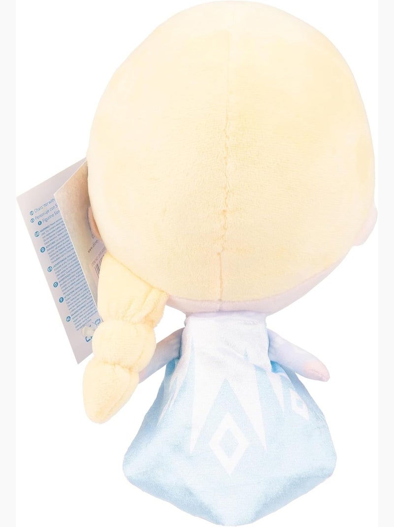 Peluche parlante Elsa 25 cm Frozen Azul - Kiabi