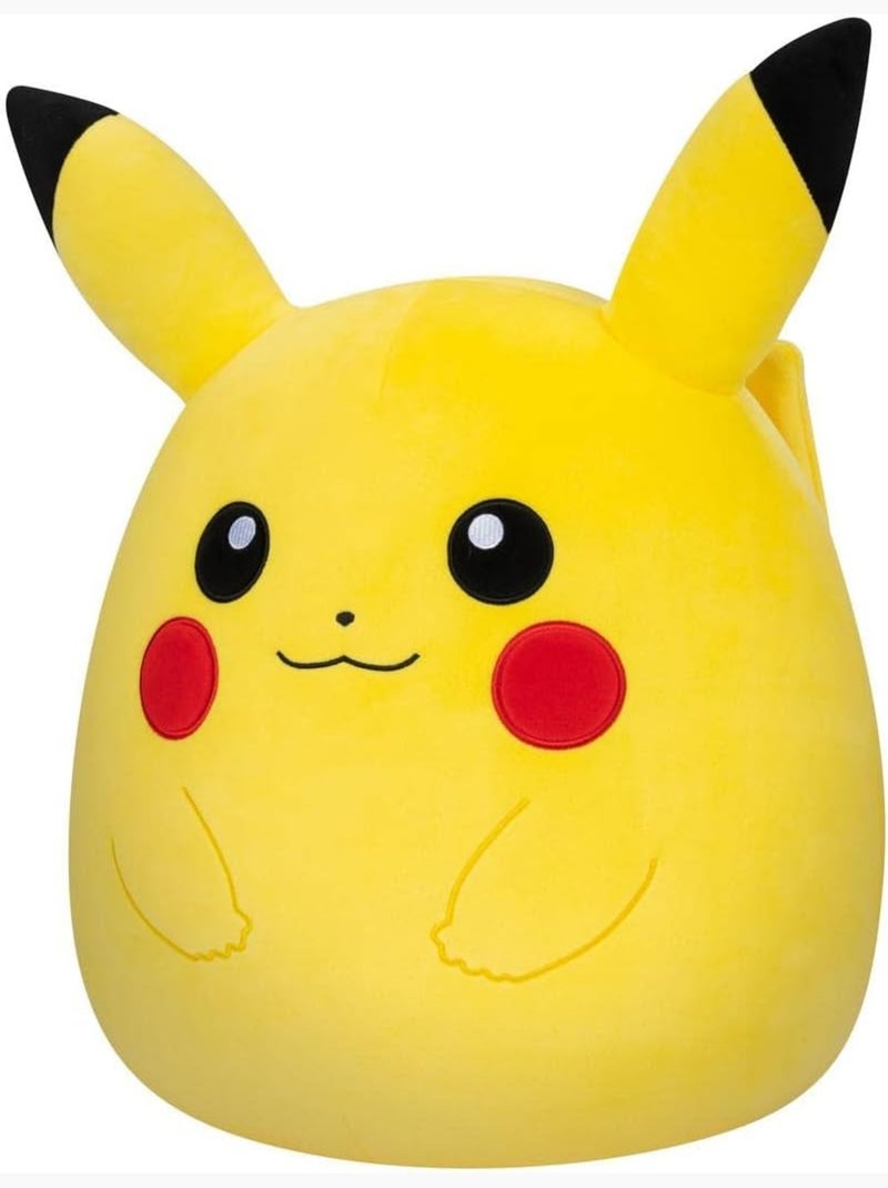 Peluche Pikachu 25 cm Pokémon Squishmallows Amarillo - Kiabi