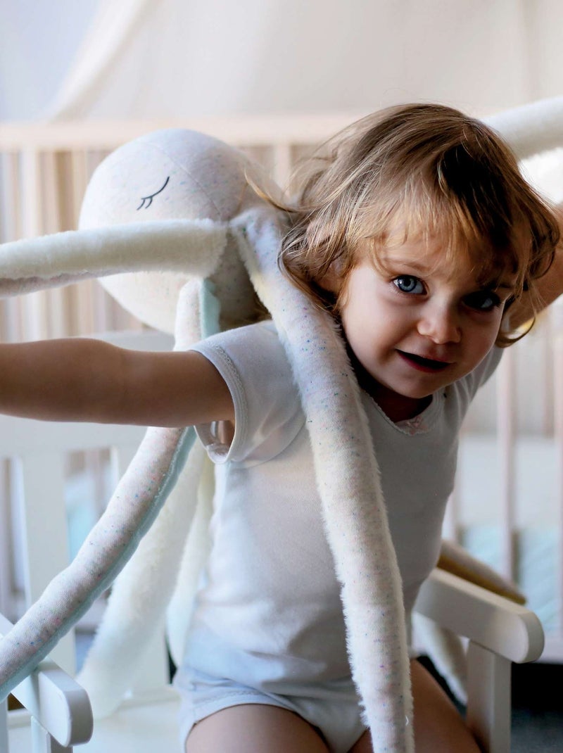 Peluche Poulpie el pulpo Blanco Beige - Kiabi