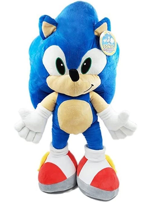 Peluche Sonic Clásico 70 cm - Kiabi