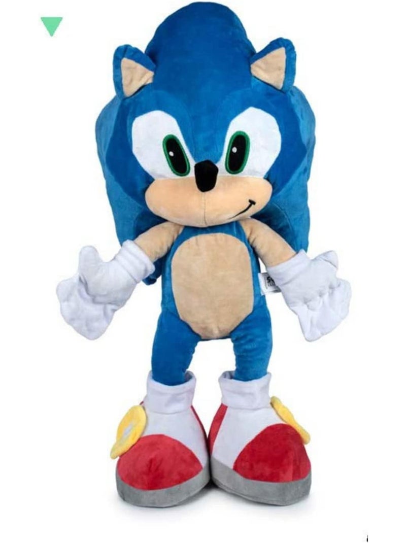 Peluche Sonic Clásico 70 cm Azul - Kiabi