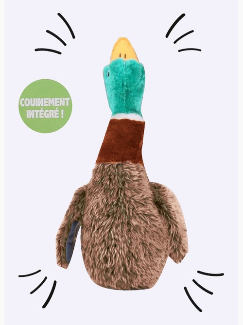 Peluche sonoro con forma de pato - AFIBEL - Kiabi Peluche sonoro con forma de pato - AFIBEL - Kiabi