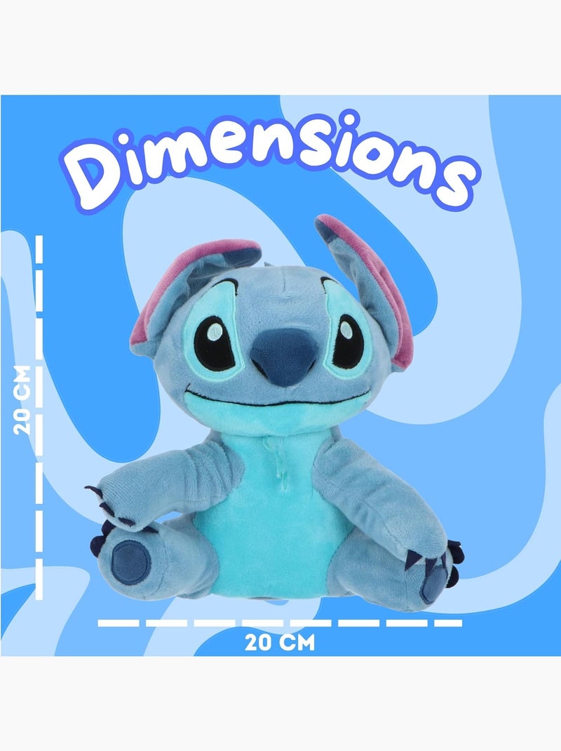 Peluche Stitch 20 cm Azul - Kiabi